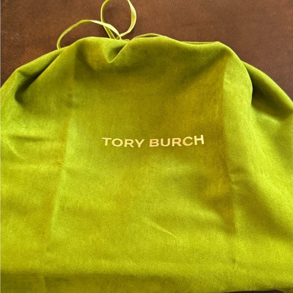 Tory Burch Chocolate Suede Chain Shoulder Bag. - Picture 8 of 10